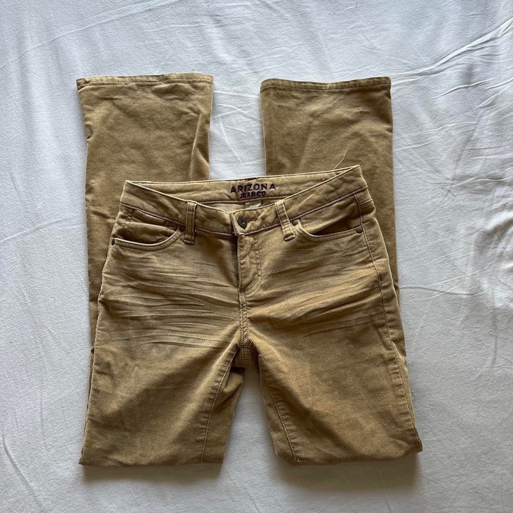 Y2k 90s low rise flare corduroy pants